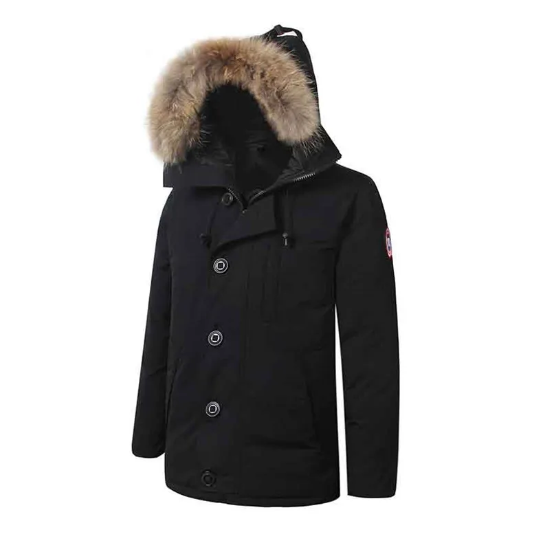 Индивидуальное Трендовое зимнее пальто, мужская куртка, пальто в стиле милитари, одежда для мальчиков, короткая теплая утолщенная верхняя одежда для мужчин