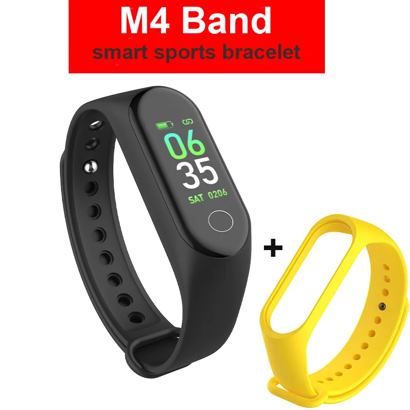 

M3 M4 Smart Watch Smart Bracelet Men Women Heart Rate Monitor Blood Pressure Fitness Tracker Smartwatch Sport Watch