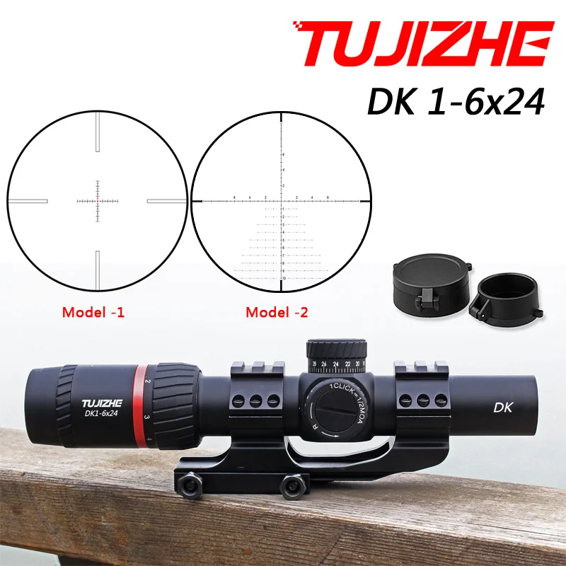 Hunting Shooting Riflescope Optical Sight Compact Rifle Scope Glass Etched Reticle R/G Illumination rifle scope