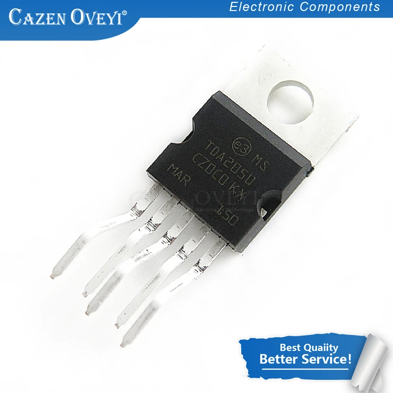 10pcs/lot TDA2050 TO220-5 TDA2050A TO-220 TDA2050V AUDIO POWER AMPLIFIER In Stock | Электронные компоненты и
