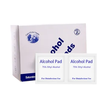 

Best Selling 2020 Products 75% Alcohol Sterilized Cotton Tablets 100 PCS Of Sterile Alcohol 6x6 CM 15ml Dropshipping Wholesale