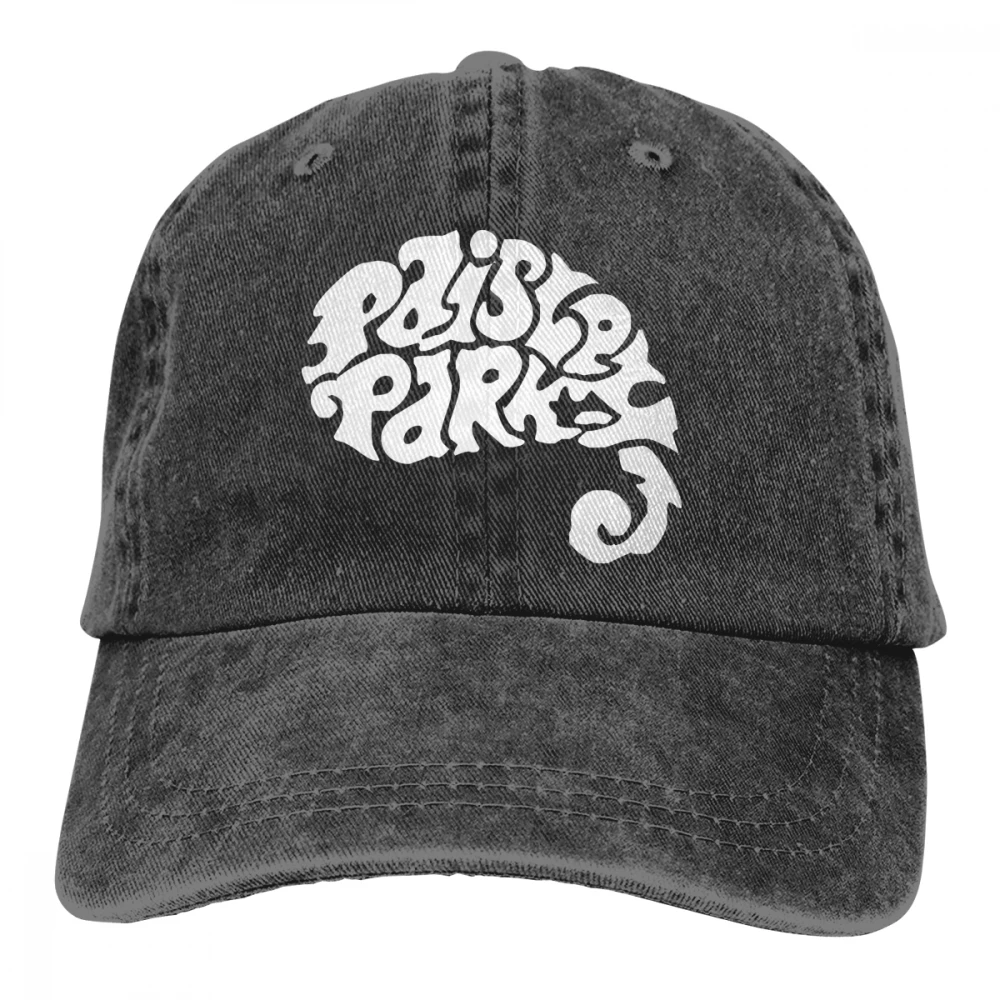 Пейсли Парк Casquette темно-синий унисекс Мужские Женские джинсовые бейсболка с ремешком кепки Регулируемый Гольф папа шляпа