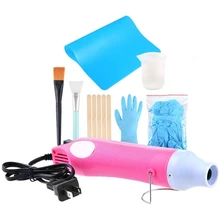 SHGO HOT-20Pcs Buster инструмент для изготовления эпоксидные блестки инструмент для удаления тумблеров с кистями мерный стаканчик палочки для смешивания и Gl