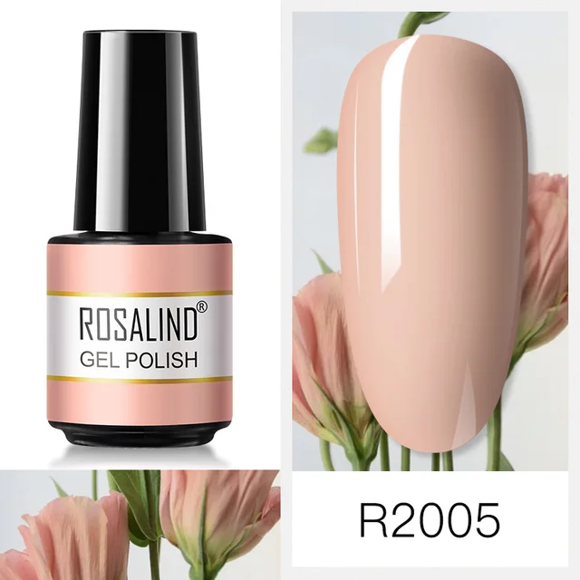 ROSALIND Nail Art 7ML Gel Polish 80 Color For Manicure Design UV Nail Polish Gel Lacquer Soak Off Semi Permanent Gel Nail Polish RAR2005
