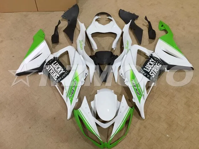 ABS обтекатель комплект подходит для Kawasaki ZX6R 2013 Обтекатели ZX-6R ниндзя 636 599 Кузов Набор изготовленный на заказ счастливая