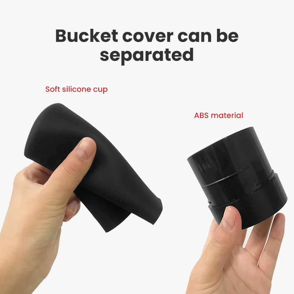 Dibiao Small Silicone Garbage Bin Car,Silicone+Plastic Cup Shape Trash Container 1pc Car Trash Can with Lid Dibiao Small Silicone Garbage Bin Car,Silicone+Plastic Cup Shape Trash Container 1pc Car Trash Can with Lid