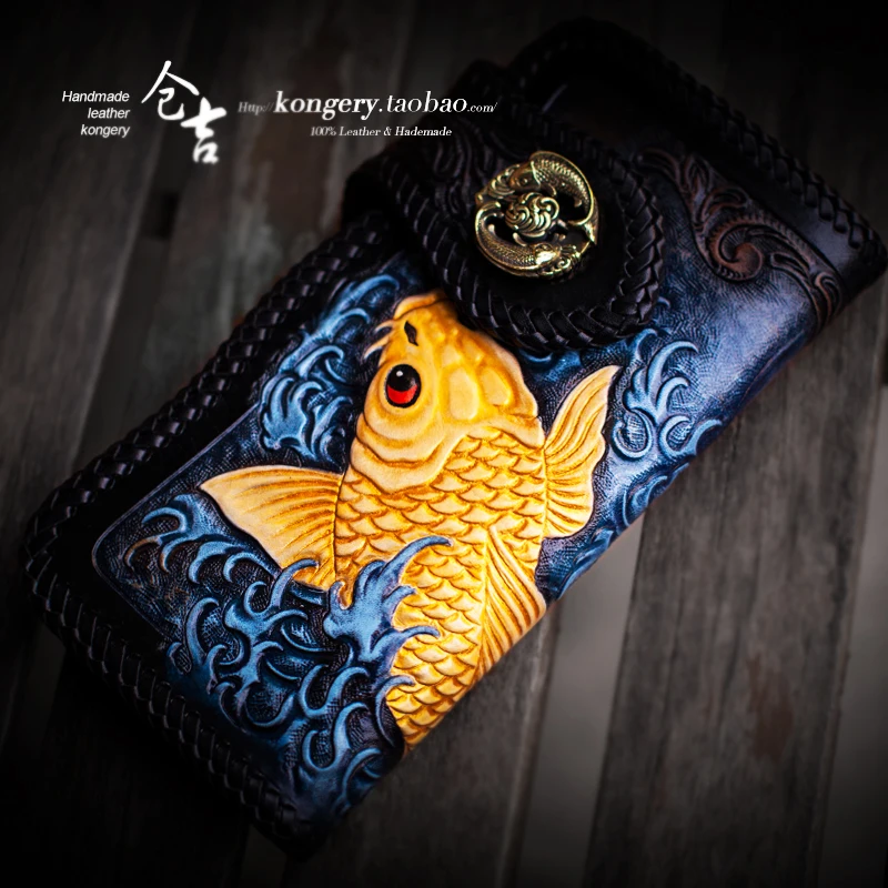 ★Мужской и Женский кошелек ручной работы