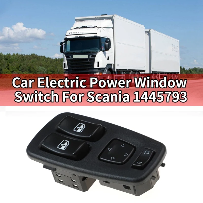 Car Window Mirrors Regulator Switch for Scania P G R T Series Truck