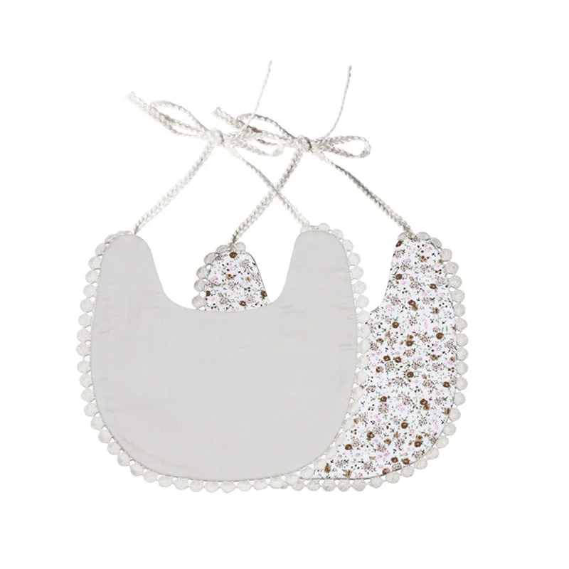 Детский Милый хлопковый слюнявчик, слюнявчик для прорезывания зубов ...