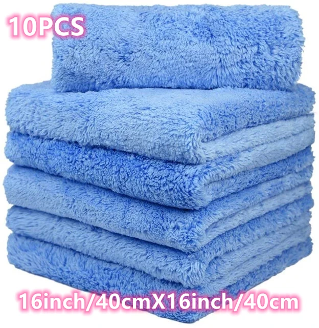 Microfiber Towels for Cars 450 GSM 16x16 In. Pack of 6 Car Drying Wash  Detailing Buffing Polishing Towel Microfiber Cloth, - AliExpress