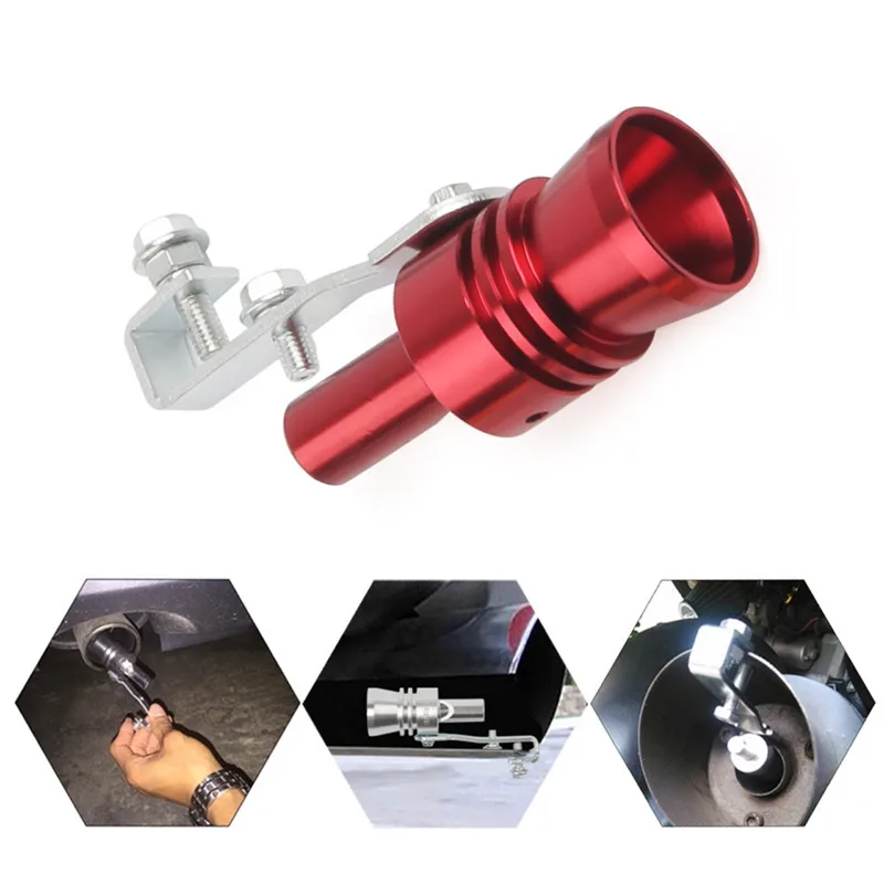 Hot Universal Sound Simulator Car Turbo Sound Whistle Vehicle Refit Device Exhaust Pipe Turbo Sound Whistle Car Turbo Muffler