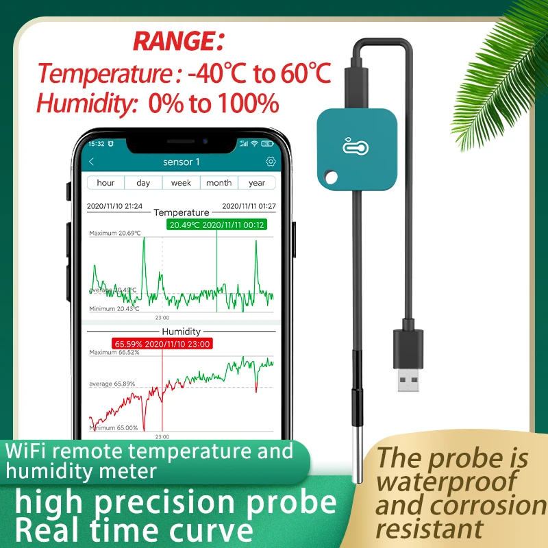 Refrigerator Monitoring System, WiFi Freezer Alarm