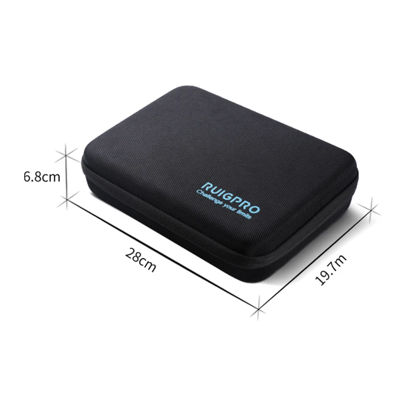 Bolsa de Armazenamento Portátil para Dji Action Estojo à Prova de Choque Caixa Protetora Acessório da Câmera Faça Você Mesmo Sjcam Gopro Hero 12 11 10 9 - Image 2