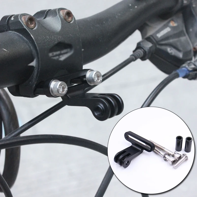 Camera Tripod Stand Stem Holder Mount For Gopro Base Sports Bike Bicycle Cycling Aluminum alloy bicycle camera holder ► Photo 2/4
