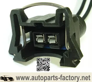 

longyue 10pcs Fuel Injector OBD1 Connector Plug EV1 Pigtail Wiring Clip TPI LT1 LS1 LS6