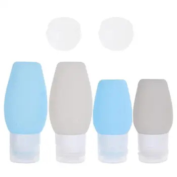 

6Pcs Subpackage Bottle Silicone Bottle Makeup Bottle Empty Perfume Bottle Toiletry Liquids Containers for Trip Travel Women