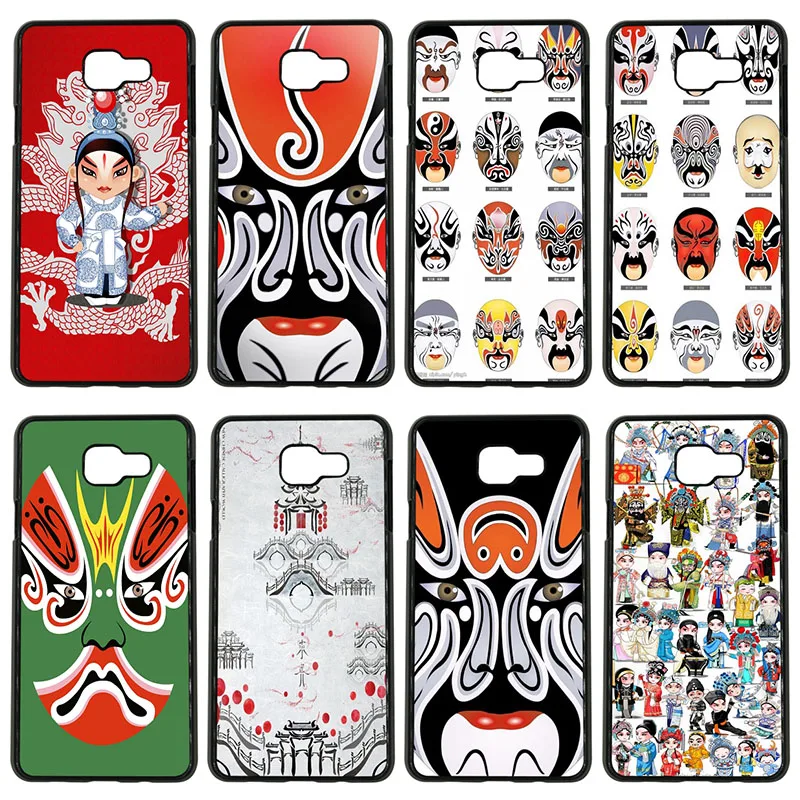 Hard Plastic Cover Fashion Beijing Opera Mask Style Cell Phone Case for Samsung Galaxy S8 S9 Plus S3 S4 S5 Mini S7 S6 Edge | Мобильные