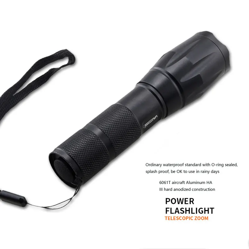 Zoom Инфракрасный фонарик 7 Вт 940nm ИК ночного видения охотничий фонарь для использования с устройством ночного видения