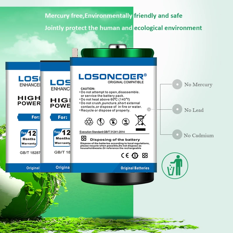 LOSONCOER 6250 мА/ч, EB-BG900BBC Батарея для samsung S5 аккумулятор NFC I9600 I9602 I9605 G900F G900T G9008 G9009D G9006W G900 NFC