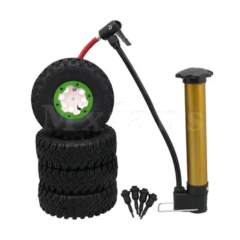 

Mxfans 4 Pieces Al. Clip Plastic 8 Holes Wheel Rims RC1:10 Rubber Tire