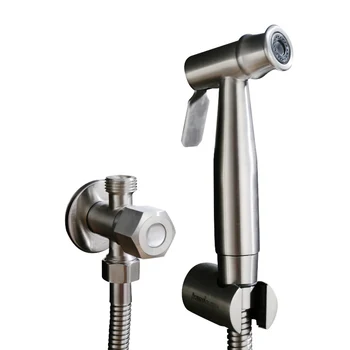 

Toilet Companion Spray Gun Set Stainless Steel Lady Washer Toilet Wash Booster Sprinkler Wash Buttocks Shower Enema