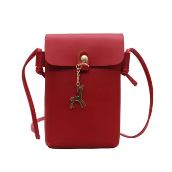 

Fashion Mobile Phone Bag Cross-body Single-shoulder Pink Bag for Women Promotional Red Pink Spring And Summer gg Women's Bag