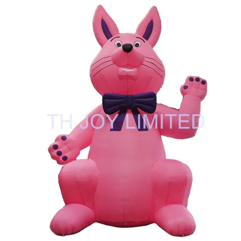 Free Shipping! 6m Custom Festival Rabbit Inflatable Cartoon Balloon For Promotion Advertising Model | Игрушки и хобби