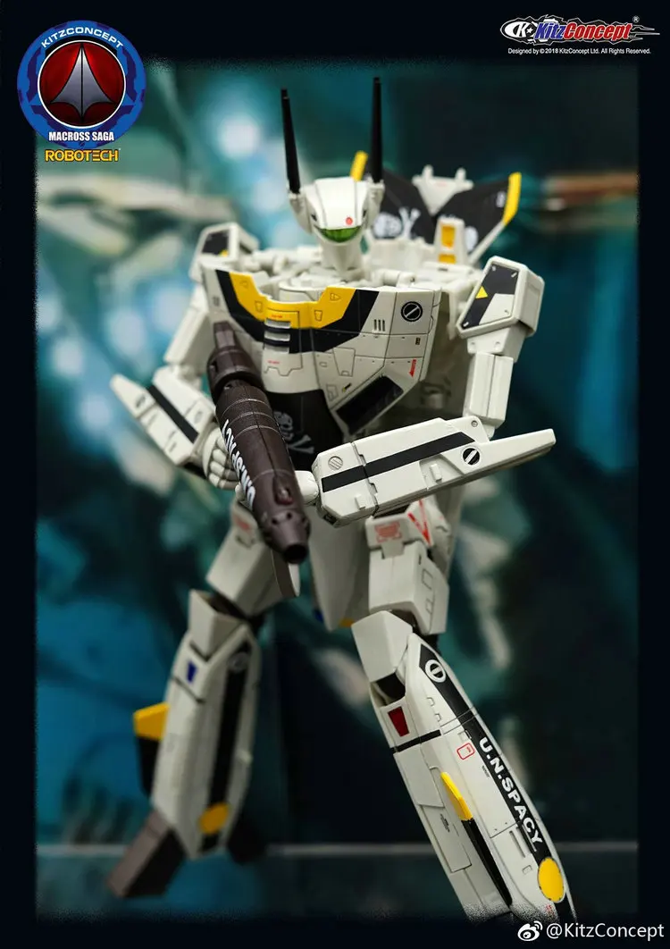 KitzConcept Macross Robotech 1/72 VF-1S Roy Focker Veritech фигурка