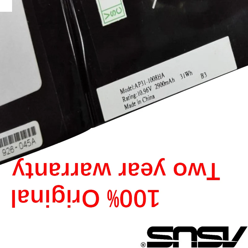 ASUS для Eee Pc 1008 1008h 1008ha Ap31-1008ha Ap32-1008ha Аккумулятор для ноутбука