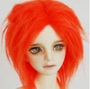 M0105 children handmade toy 1/12 1/8 1/6 1/3 1/4 uncle Doll wig BJD/SD doll props Accessories Orange red purple hair 1pcs ► Photo 3/6