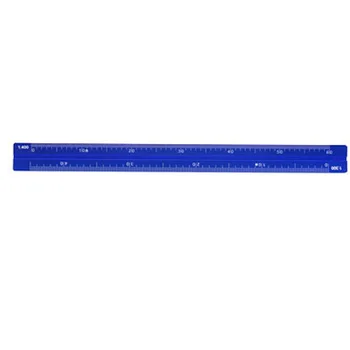 

Multifunctional School Scale Ruler Triangular Aluminum Small Proportion Ruler Colorful Office Supplies Measuring Tool