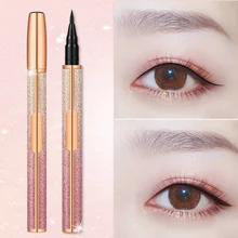 1 комплект из гладкой и мягкой длинные-Стойкая подводка для глаз-это обувь из водонепроницаемого материала; с защитой от растушевки макияжа жидкая Косметика для макияжа Подводка для глаз
