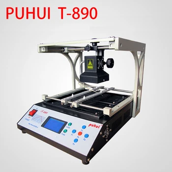 Best PUHUI T-890 T890 BGA Double Digital Infrared Rework Station BGA/IRDA/IFR/SMD/SMT WELDER Basic Solder Station Rework Equipment