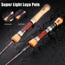 

Fishing Rod Trout Rod 4 Sections Portable Lightweight Travel Rod High Carbon Spinning/Casting Rod Fishing Accessories tackle