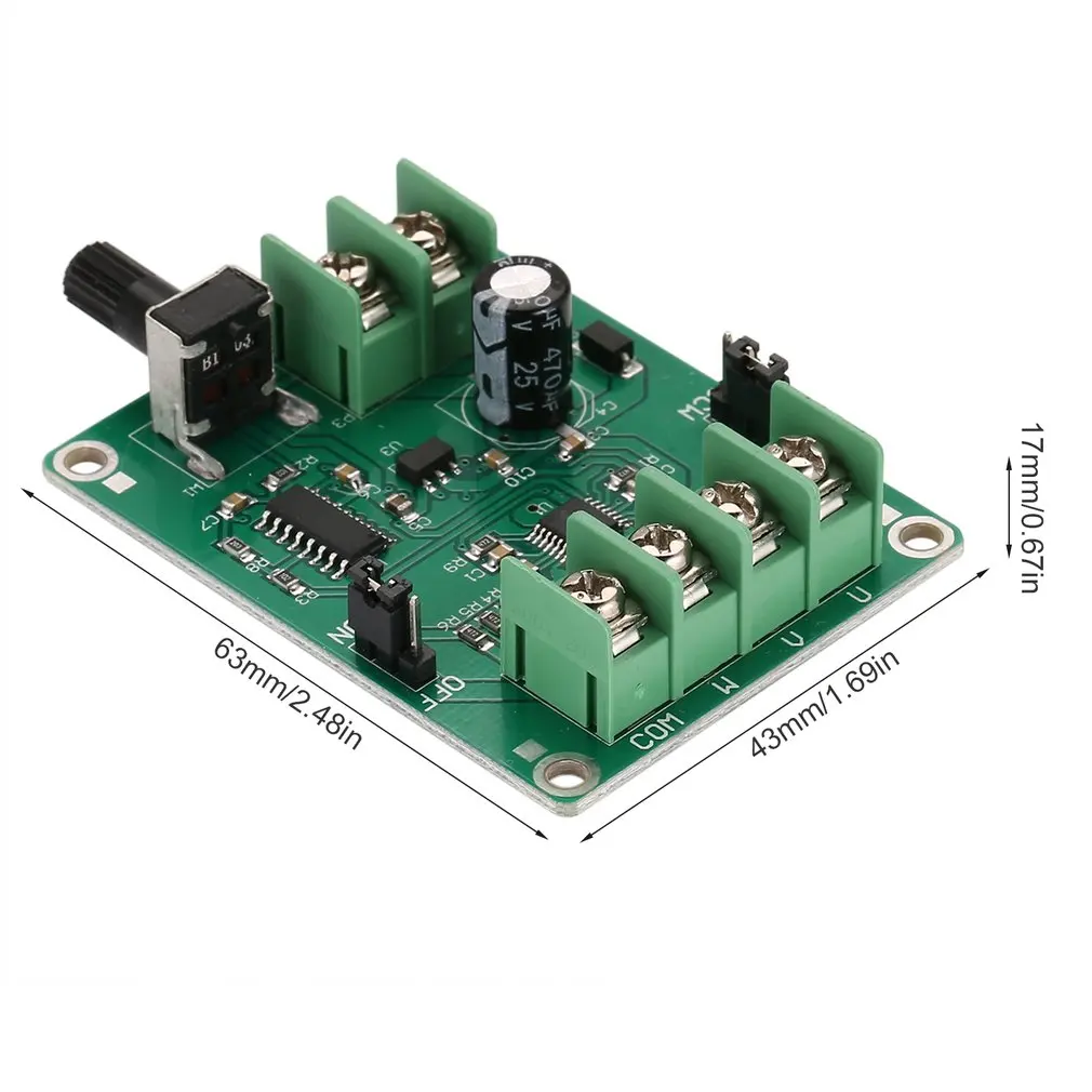 5 V-12 V DC бесщеточный драйвер платы контроллер для жесткий диск мотор 3/4 провод прочный бесщеточный мотор драйвер платы