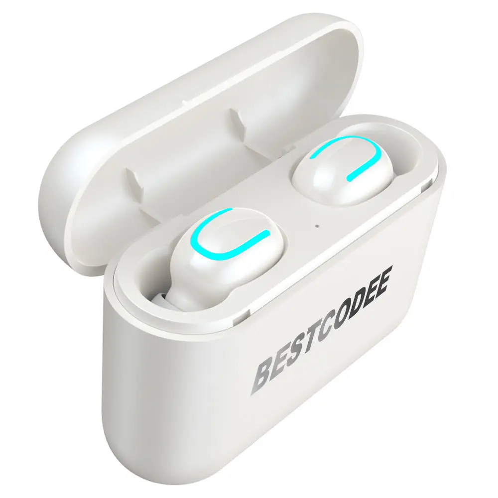 TWS гарнитура Ture беспроводные наушники HBQ Q32 Bluetooth 5,0 гарнитура с микрофоном мини беспроводные наушники PK i10 - Цвет: Белый