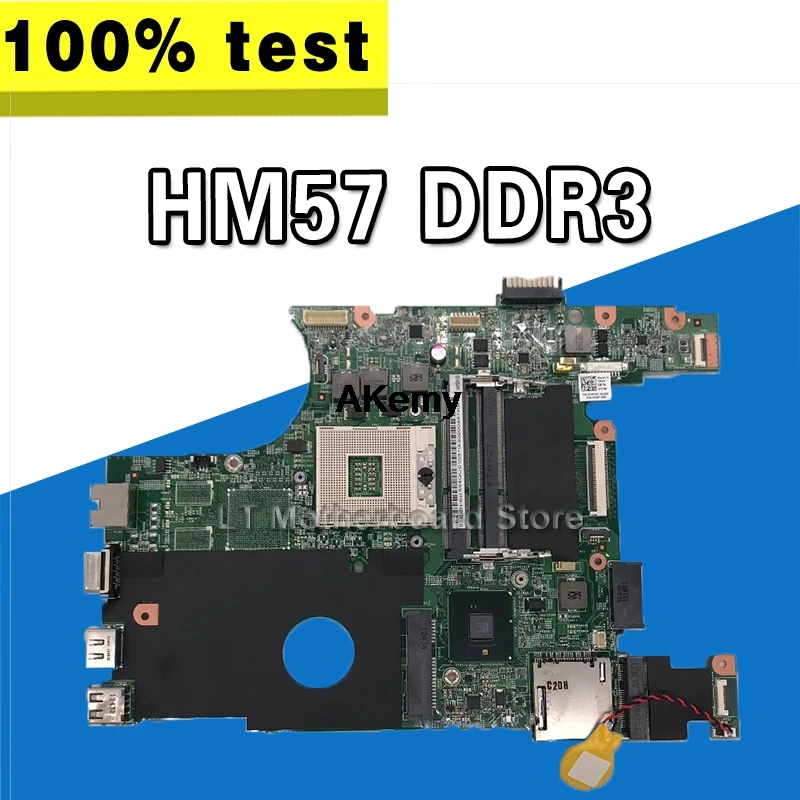 48.4IU0.011 CN-07JFHD 07JFHD для DELL Vostro 1440 V1440 Тетрадь материнская плата PGA989 HM57 DDR3 Тесты работы