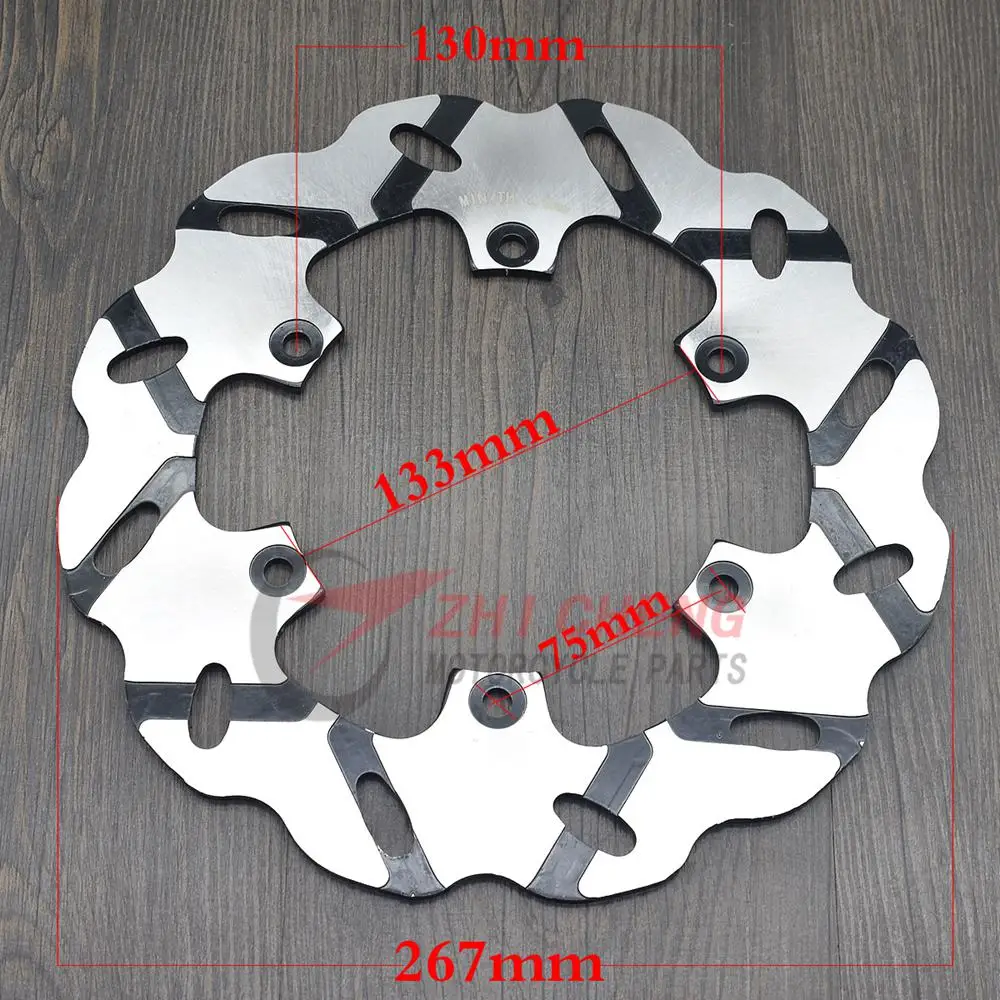 Motorcycle Rear Brake Disc Rotor for Yamaha Tmax T-MAX 500 TMAX500 XP500 2001-2011 disc brake caliper
