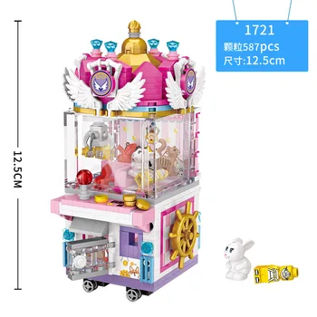 

LOZ 620PCS Small Particle Block Assembly and Grasping Doll Machine