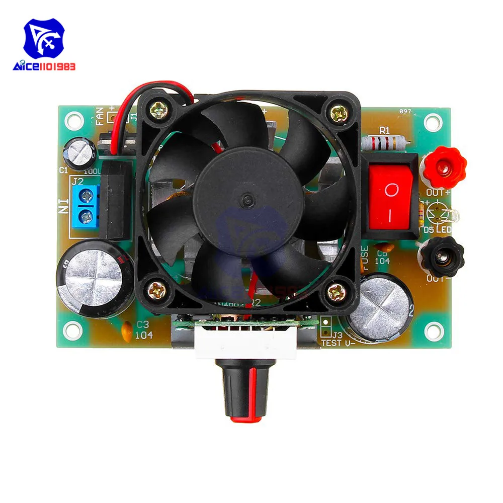 Diymore без пайки LM338K переменный ток 1 25 В/постоянный 3 35 В до 2 30 в А Шаг вниз Φ DIY Набор