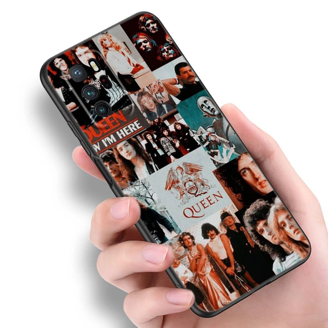 Freddie Mercury Queen band Phone Case For Xiaomi Redmi Note 10 9 Pro Max  10S 10T