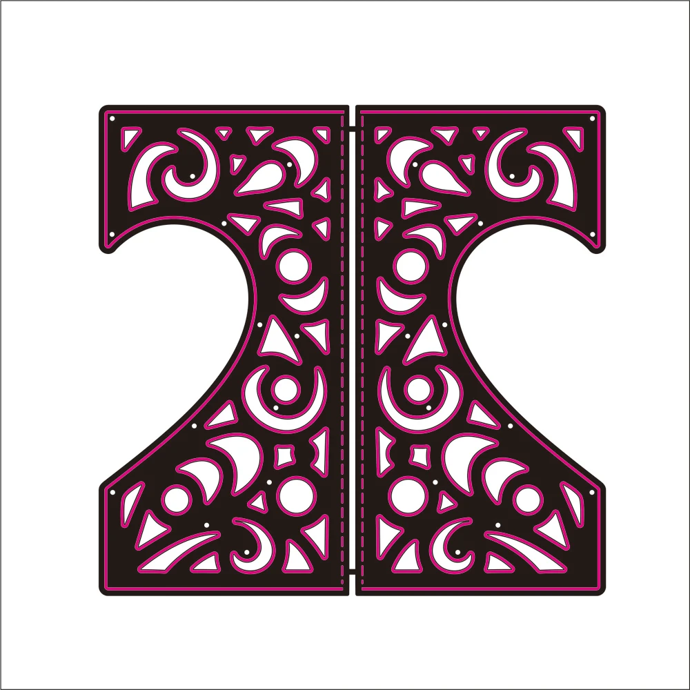  Wedding Invitation Dies Metal Cutting Dies New Scrapbooking Valentine's Day Decoration Craft Dies C - 4.00054E+12