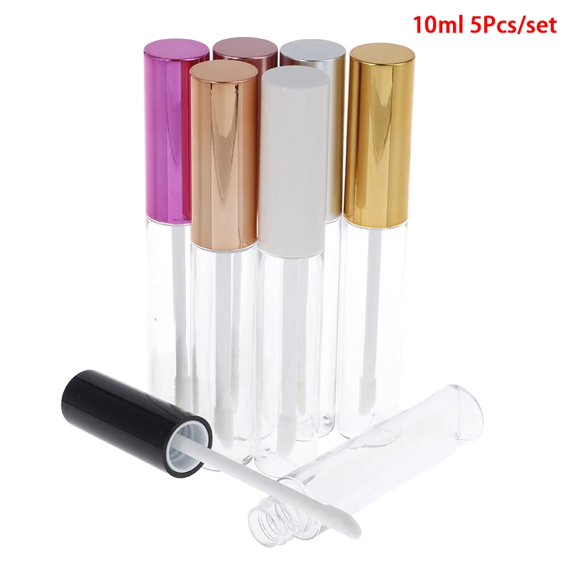 

5pcs New 10ml Empty Lip Gloss Tube Lipgloss Tube Container Makeup Container Packaging