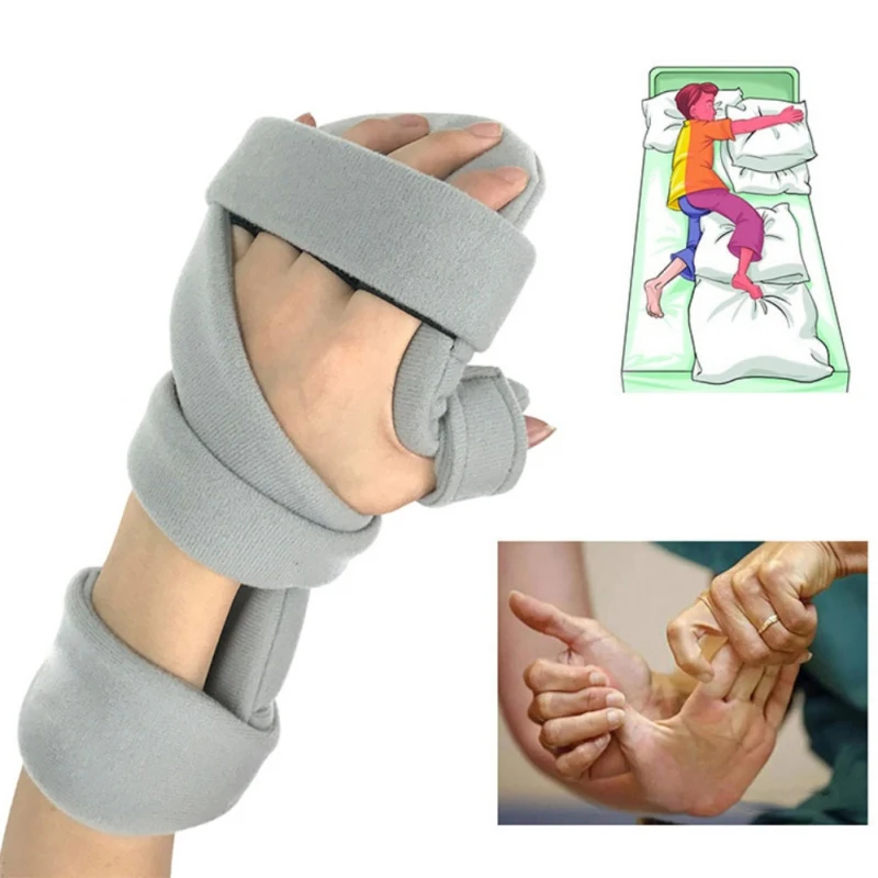 Wrist Support Brace Finger Hand Splint Strap Carpal Tunnel Splint Fingers Palm Bone Fracture Fixed Orthosis Plate Rehabilitation