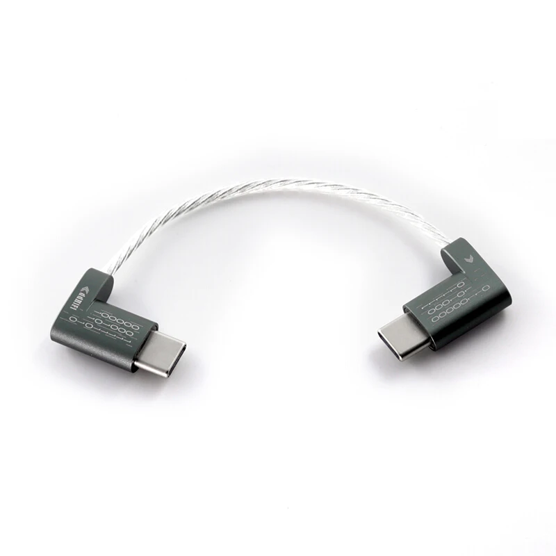 Cabo de Dados Cabeçotes de Dados Players de Música de Smartphones Tc05 tipo c Hifi Atualizado Conecta Computador 80mm dd - - Image 5
