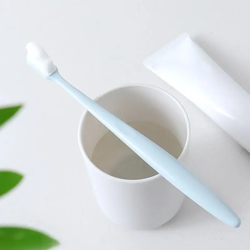 3 шт./компл. силиконовая нано зубная щетка для взрослых Мягкая антибактериальная