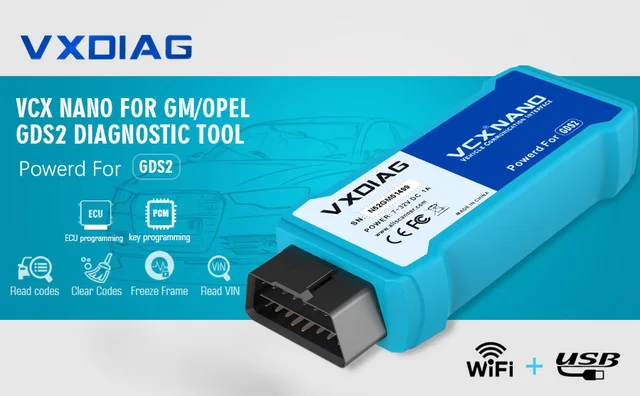 VXDIAG VCX NANO for GM/OPEL GDS2 V2022.05 Tech2WIN 16.02.24 Diagnostic Tool Version With U Disk AliExpress
