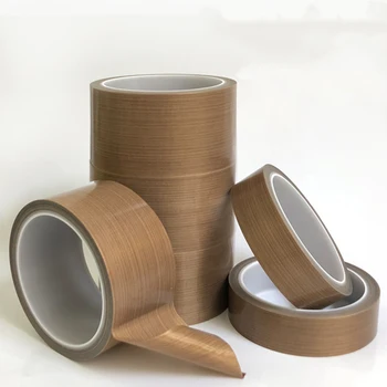

GH PTFE 380 Degree Brown Insulation Vacuum Sealing Machine Insulation High Temperature Heat-Resistant Adhesive Tape