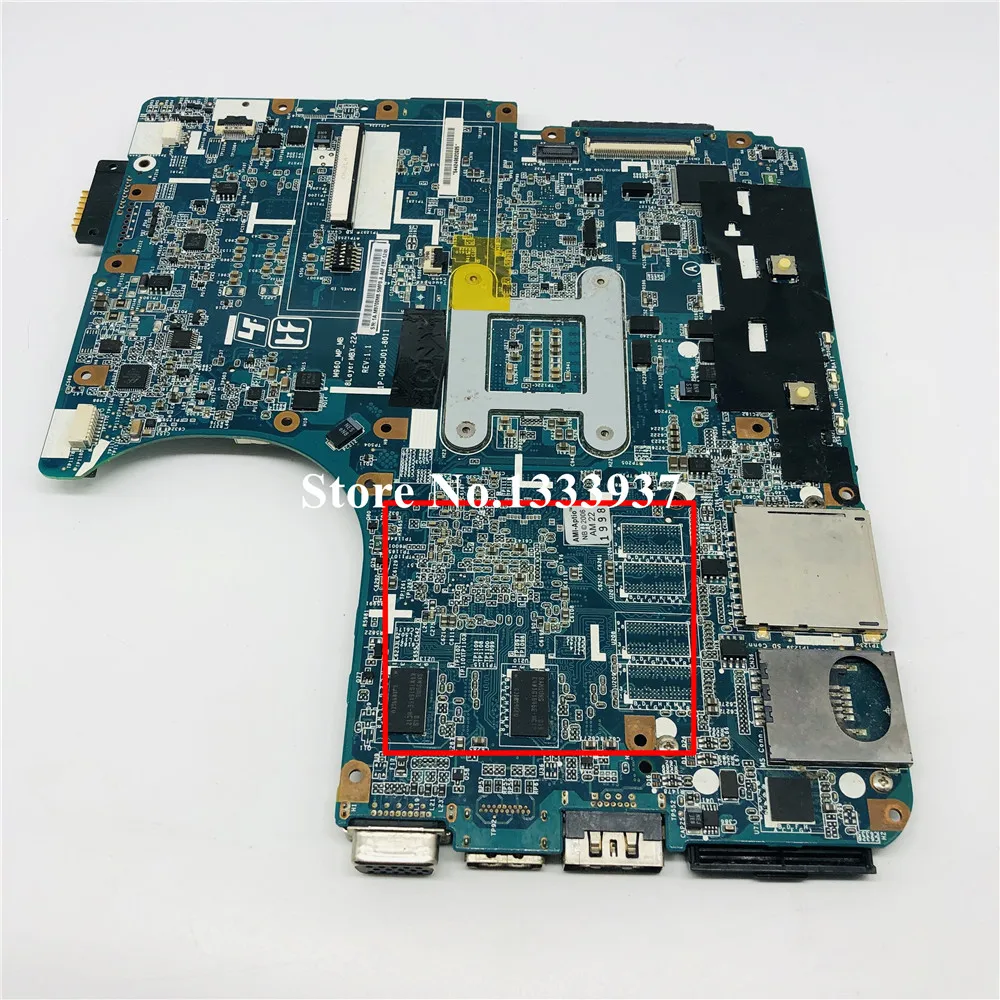 Для SONY Vaio VPCEB VPC-EB MBX-224 Материнская плата ноутбука HM55 DDR3 M960 1P-009CJ01-8011 A1771577A MBX-224 основная плата
