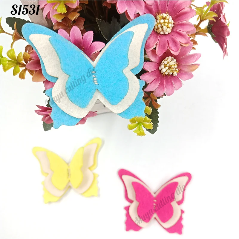 Butterfly-S1531 скрапбукинга срезанное небо и стальные деревянные штампы совместимы с большинством машин